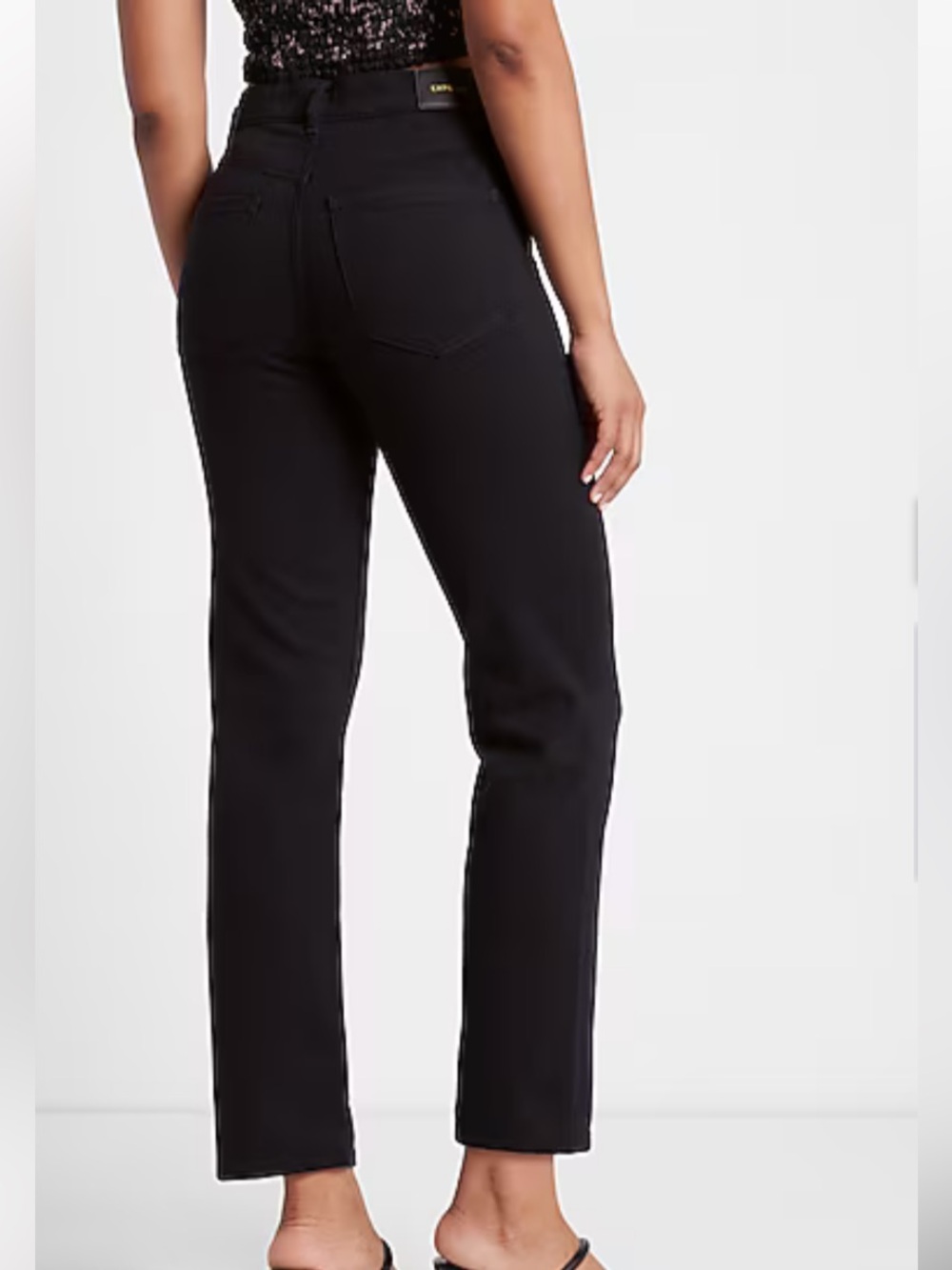 Express Straight Super High Rise Jeans - Picture 1 of 1